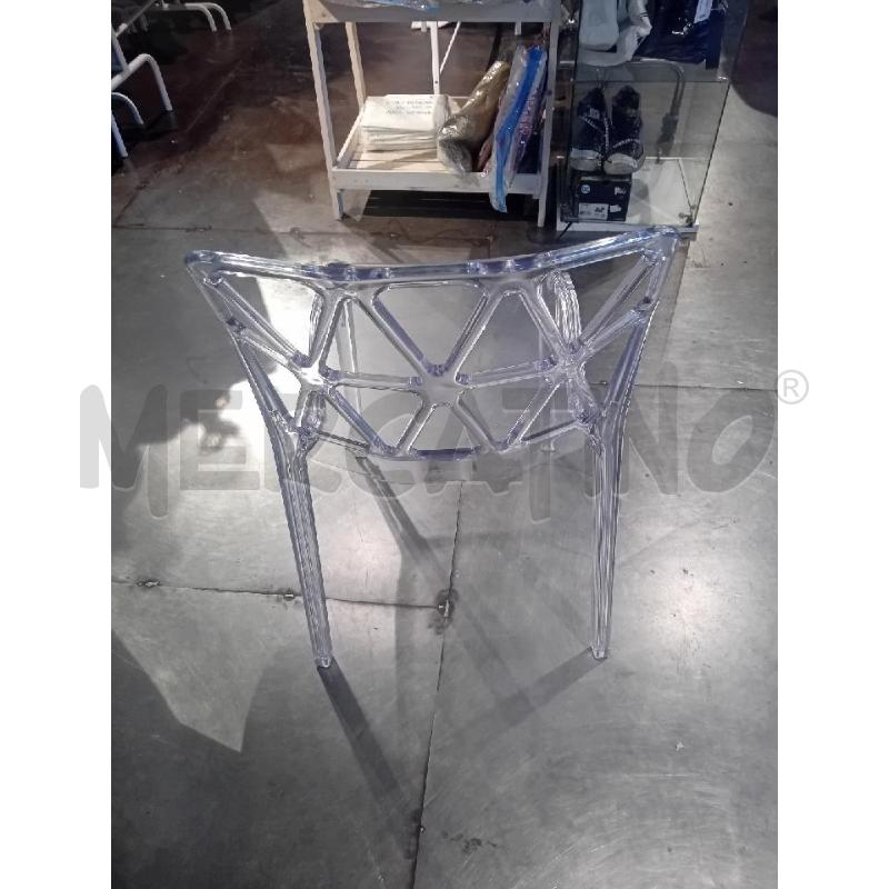 SEDIA CALLIGARIS ALCHEMIA TRASPARENTE(SEGNI DEL TEMPO) | Mercatino dell'Usato Busnago 3
