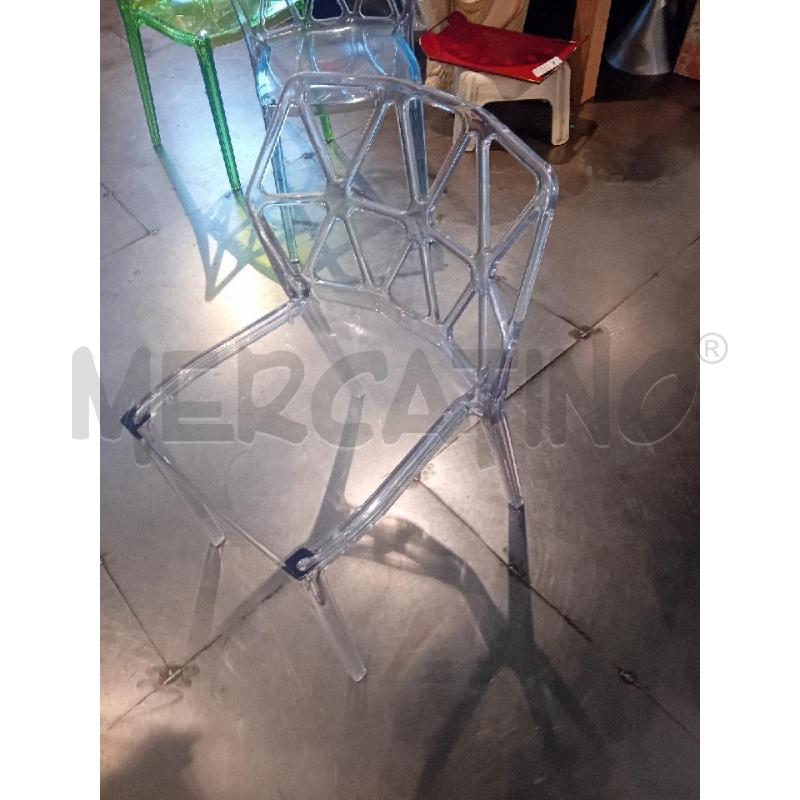 SEDIA CALLIGARIS ALCHEMIA TRASPARENTE(SEGNI DEL TEMPO) | Mercatino dell'Usato Busnago 4