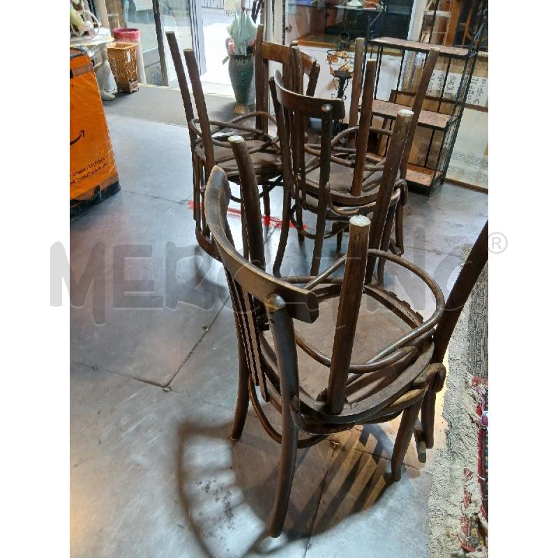 SEDIE PZ. 6 STILE THONET | Mercatino dell'Usato Busnago 1