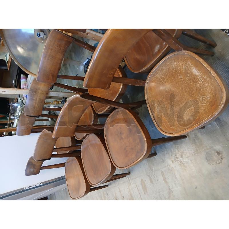 SEDIE PZ. 8 STILE THONET  | Mercatino dell'Usato Busnago 3