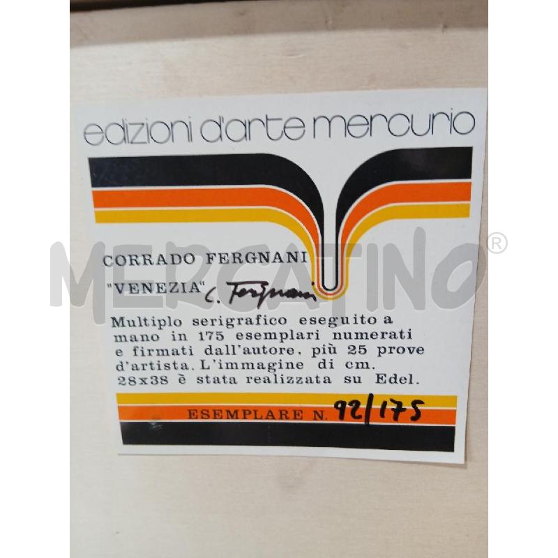 SERIGRAFIA  CORRADO FERGNANI ,VENEZIA | Mercatino dell'Usato Busnago 4