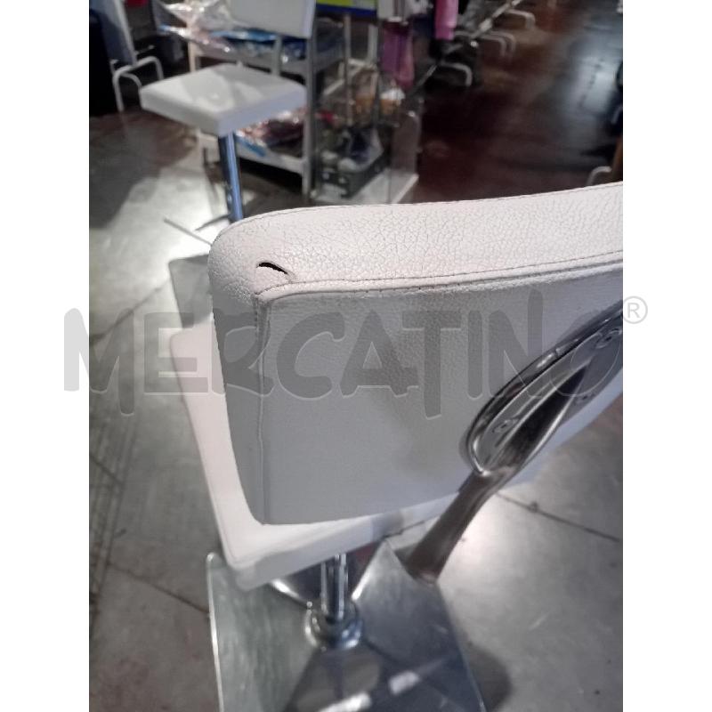 SGABELLO IN PELLE MG BROSS DESIGN PORSCHE (LEGGERA IMPERFEZIONE SULLA SEDUTA | Mercatino dell'Usato Busnago 4