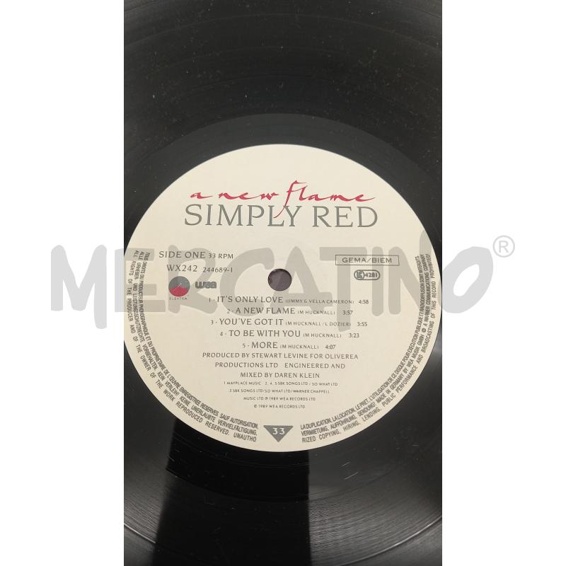 SIMPLY RED A NEW FLAME(1989) | Mercatino dell'Usato Busnago 3