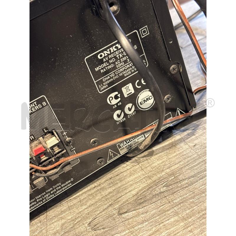 SINTOAMPLIFICATORE  ONKYO TX-SR308 SENZA TEELCOMANDO(FUNZIONANTE) | Mercatino dell'Usato Busnago 5