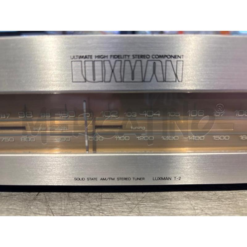 SINTONIZZATORE LUXMAN T2 STEREO TUNER | Mercatino dell'Usato Busnago 2
