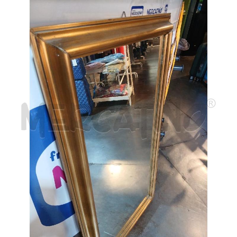 SPECCHIO CORNICE DORATA 56 X 106 | Mercatino dell'Usato Busnago 2