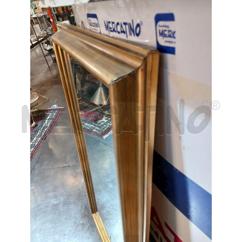 SPECCHIO CORNICE DORATA 56 X 106 | Mercatino dell'Usato Busnago 4