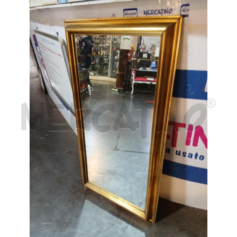 SPECCHIO CORNICE DORATA 56 X 106 | Mercatino dell'Usato Busnago 5