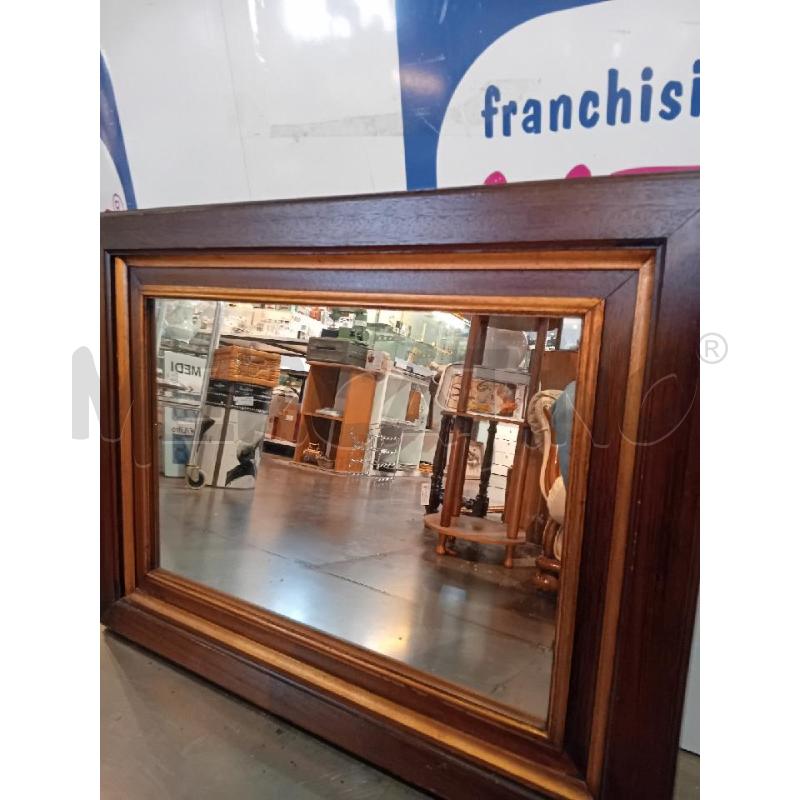 SPECCHIO CORNICE LEGNO  52X82 | Mercatino dell'Usato Busnago 2