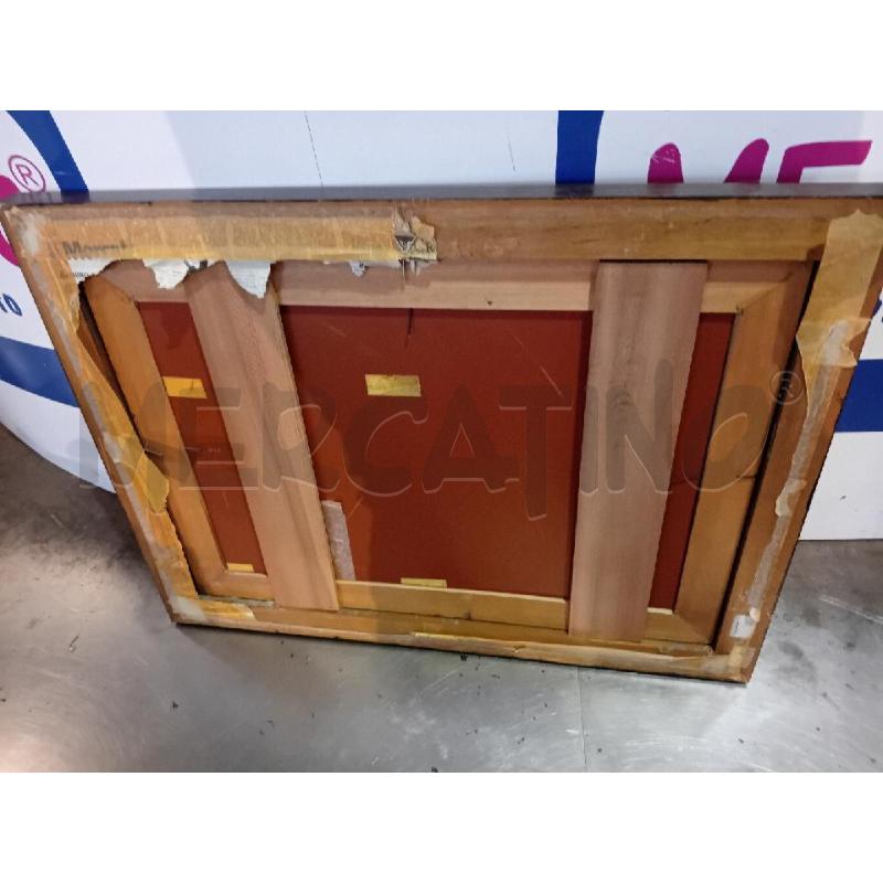 SPECCHIO CORNICE LEGNO  52X82 | Mercatino dell'Usato Busnago 5