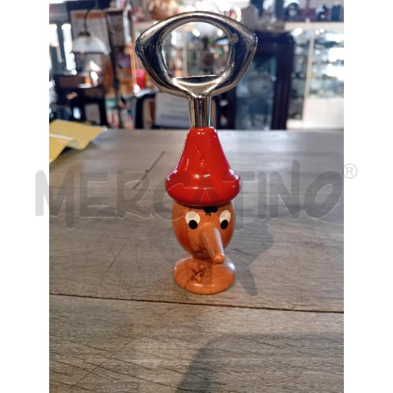 STAPPA BOTTIGLIA PINOCCHIO MASTRO GEPPETTO | Mercatino dell'Usato Busnago 1