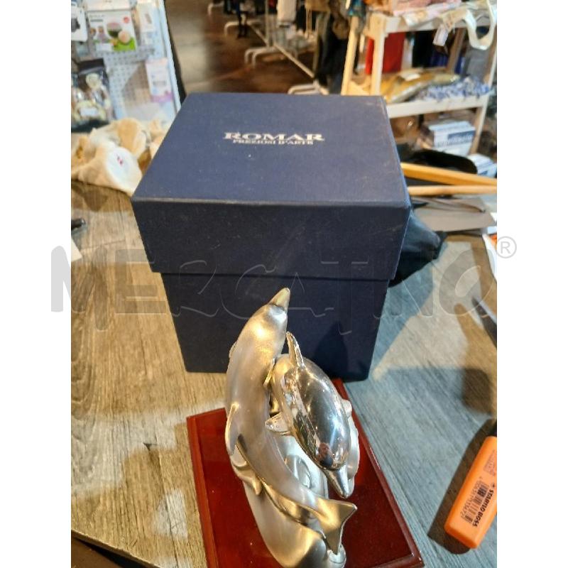 STATUETTA ROMAR PREZIOSI D'ARTE DELFINI H14CM | Mercatino dell'Usato Busnago 4
