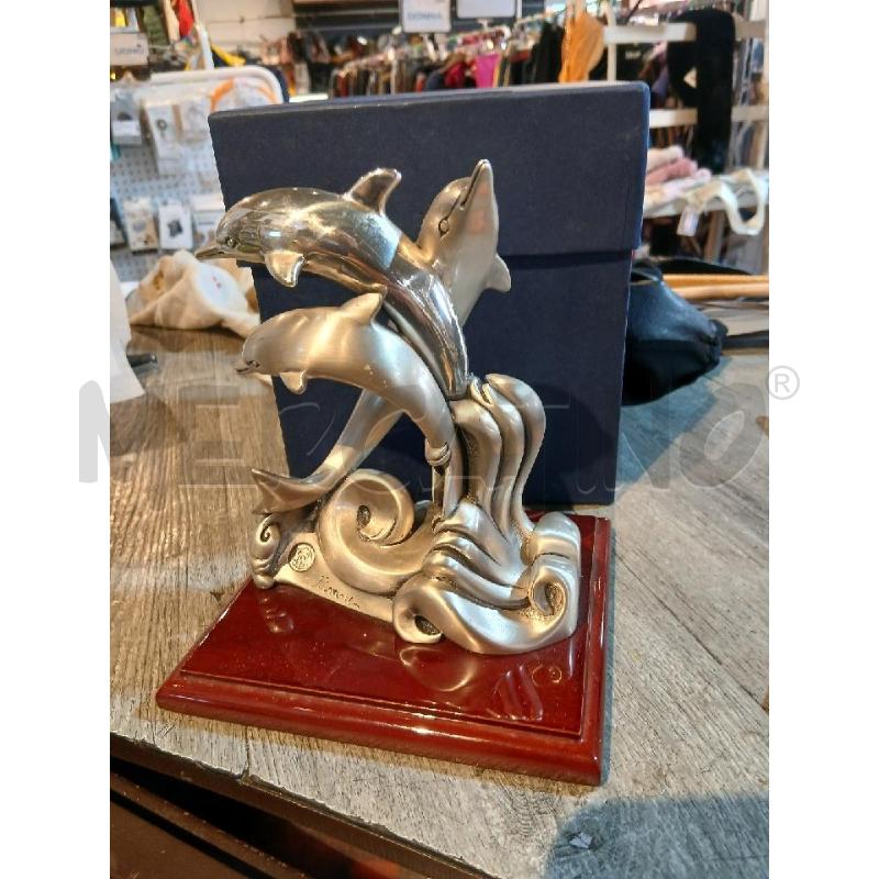 STATUETTA ROMAR PREZIOSI D'ARTE DELFINI H14CM | Mercatino dell'Usato Busnago 5