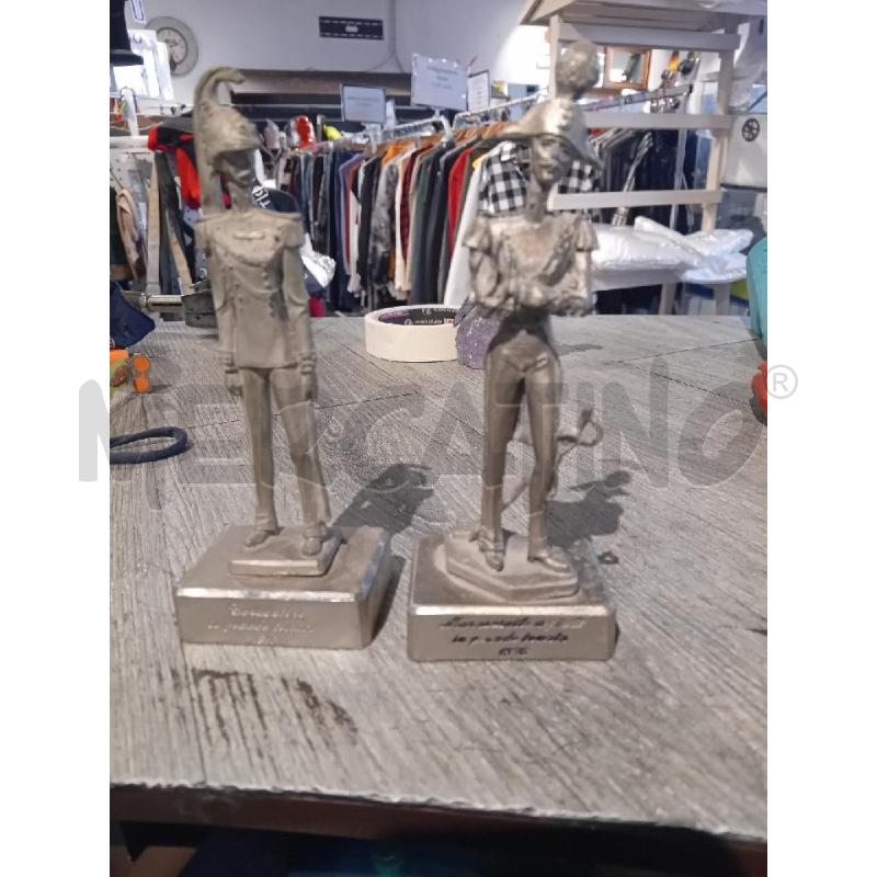 STATUINE PZ2 CARABINIERI PELTRO  | Mercatino dell'Usato Busnago 1