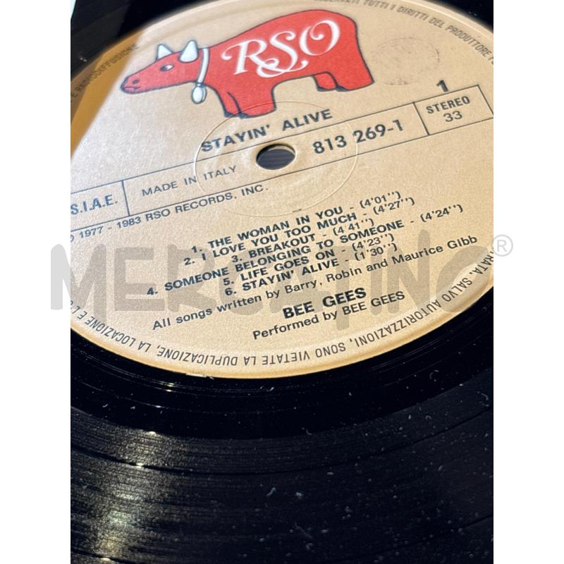 STAYING ALIVE COLONNA SONORA ORIGINALE 1983 | Mercatino dell'Usato Busnago 4