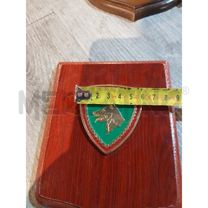STEMMA MILITARE CREST CINOFILI CM 12X15 | Mercatino dell'Usato Busnago 2