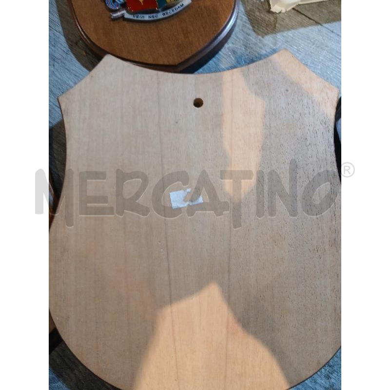 STEMMA MILITARE CREST IN LEGNO POLIZIA DI STATO SUB LEGE LIBERTAS CM 26X21 | Mercatino dell'Usato Busnago 4