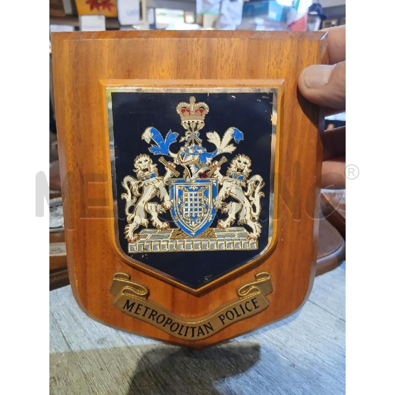 STEMMA MILITARE CREST METROPOLITAN POLICE CM18X14 | Mercatino dell'Usato Busnago 1