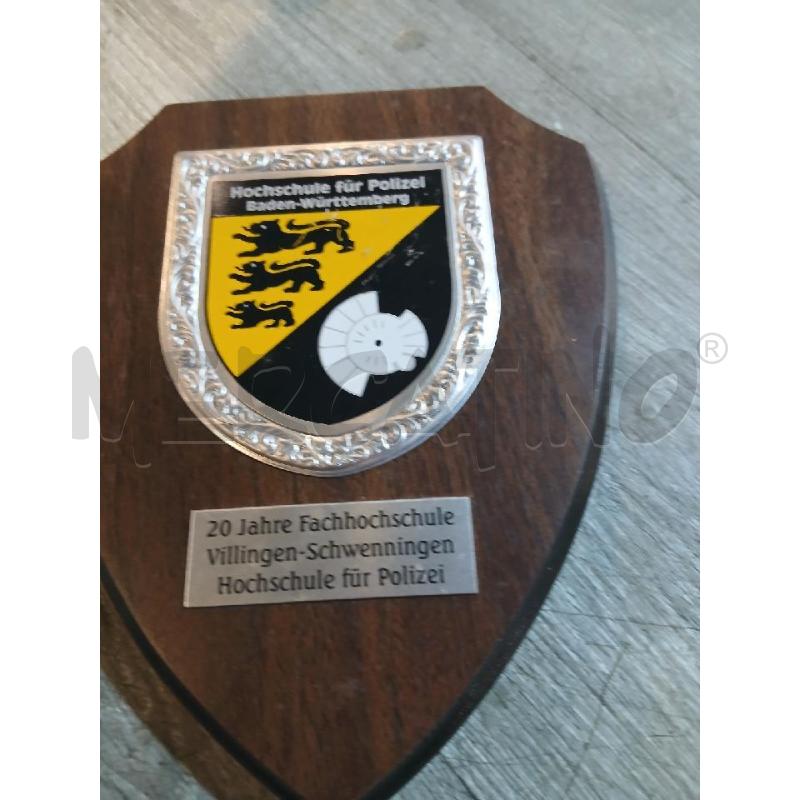 STEMMA MILITARE CREST POLIZIA BADEN-WURTTEMBERG CM 15X19 | Mercatino dell'Usato Busnago 2