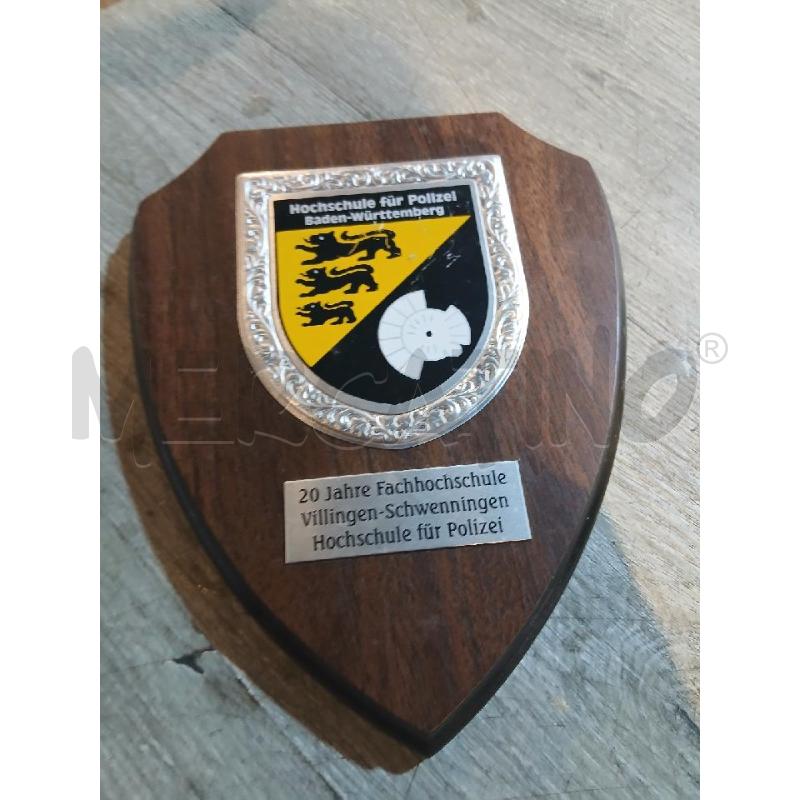 STEMMA MILITARE CREST POLIZIA BADEN-WURTTEMBERG CM 15X19 | Mercatino dell'Usato Busnago 5