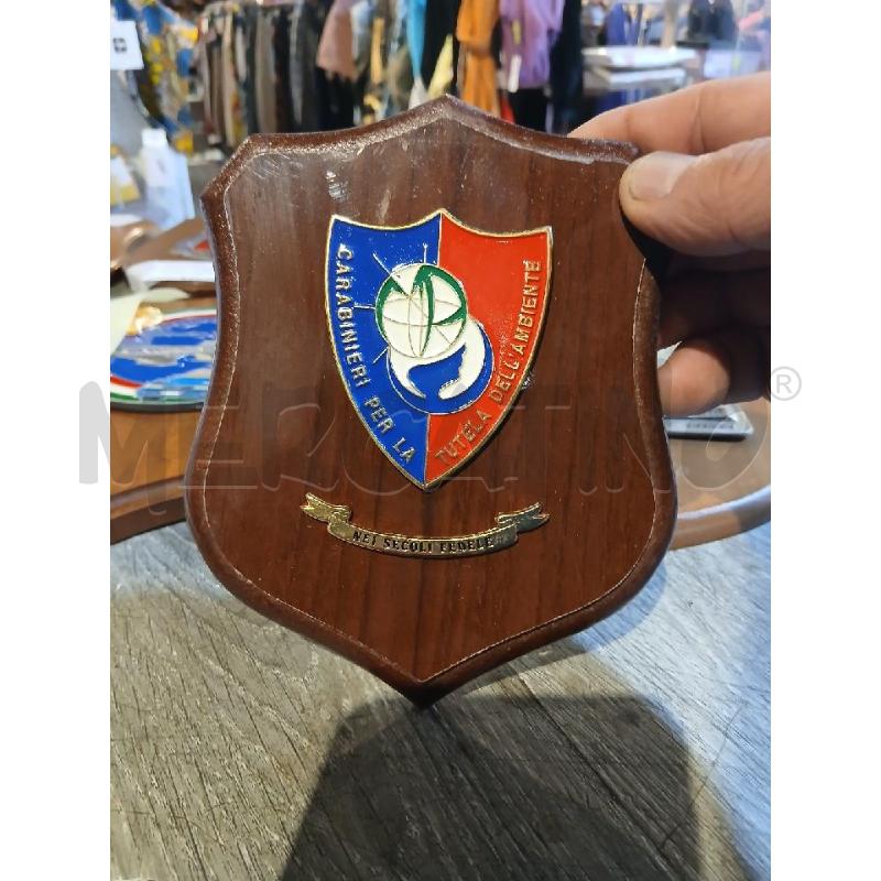STEMMA MILITARE CREST  CARABINIERI PER LA TUTELA DELL'AMBIENTE CM 11X14 | Mercatino dell'Usato Busnago 1