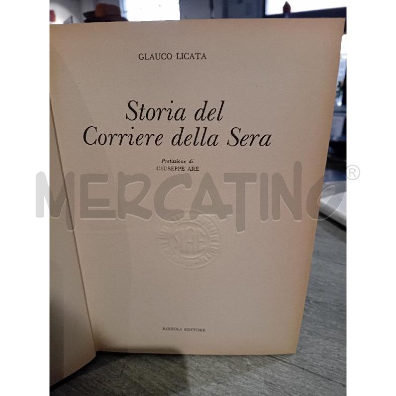 STORIA DEL CORRIERE DELLA SERA RIZZOLI EDITORE (1976) | Mercatino dell'Usato Busnago 2