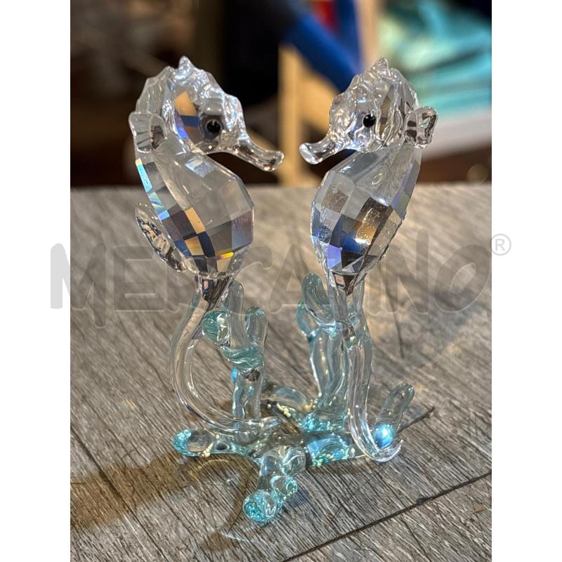 SWAROVSKI COPPIA CAVALLUCCI MARINI | Mercatino dell'Usato Busnago 1