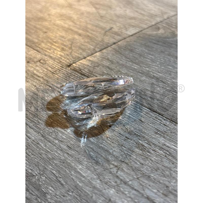 SWAROVSKI CUORE DOPPIO CON PIETRINE | Mercatino dell'Usato Busnago 2