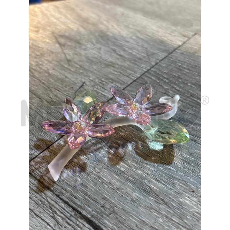 SWAROVSKI FIORE GELSOMINO ROSA | Mercatino dell'Usato Busnago 1