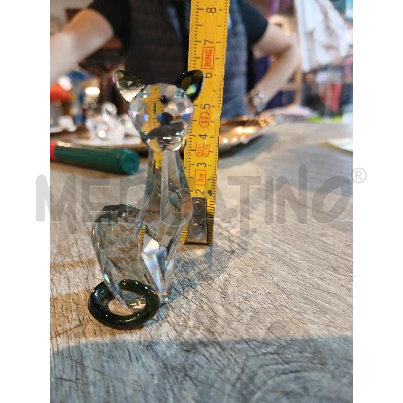 SWAROVSKI GATTO 6CM | Mercatino dell'Usato Busnago 4