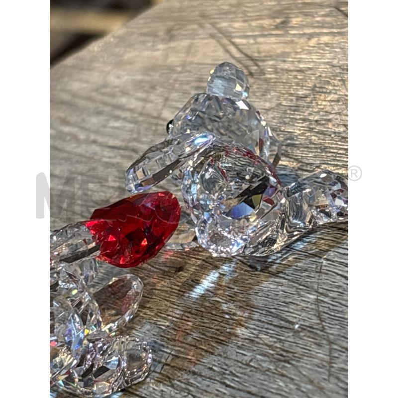 SWAROVSKI ORSETTI CON CUORE ROSSO | Mercatino dell'Usato Busnago 3