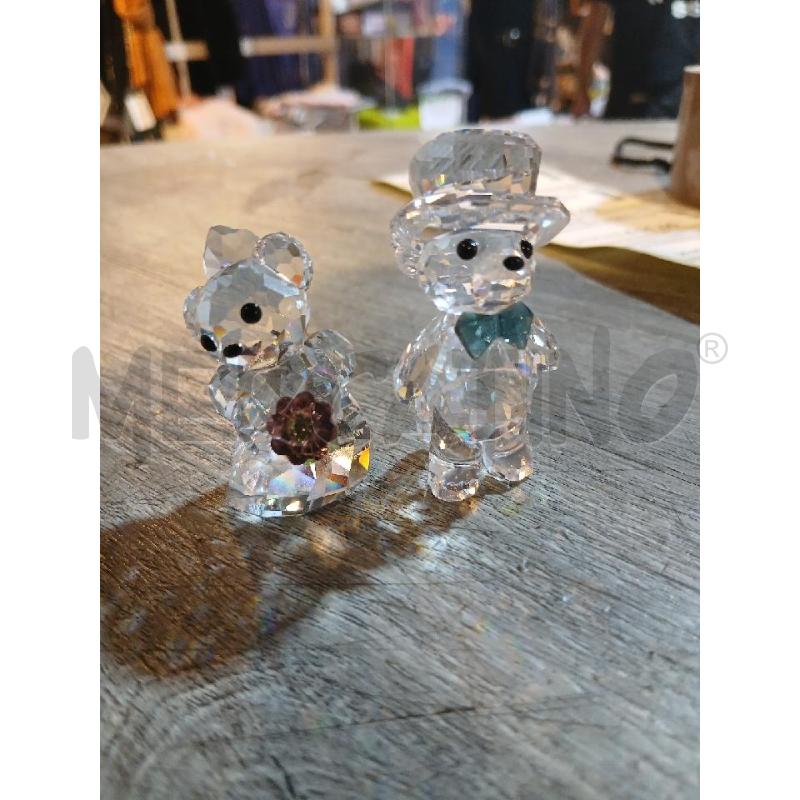 SWAROVSKI ORSETTI KRIS 2PEZZI | Mercatino dell'Usato Busnago 3