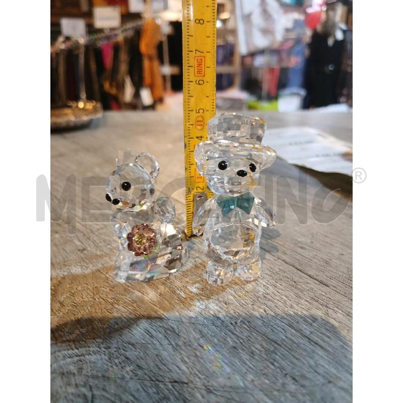 SWAROVSKI ORSETTI KRIS 2PEZZI | Mercatino dell'Usato Busnago 4