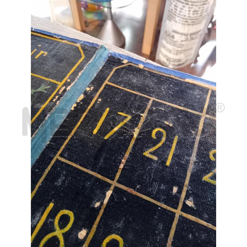TABELLONE DA CASINO' FRANCESE , ANTICO IN CARTONE TELATO | Mercatino dell'Usato Busnago 5