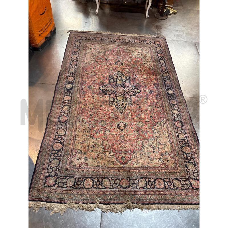TAPPETO 250X150 ROSSO E NERO STILE PERSIA | Mercatino dell'Usato Busnago 1