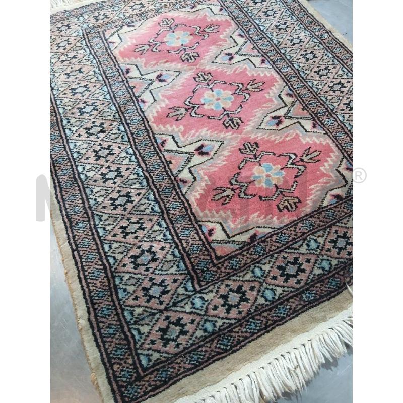 TAPPETO ORIENTALE BUKHARA KASHMIR MISURA 0.95X0.65 | Mercatino dell'Usato Busnago 3