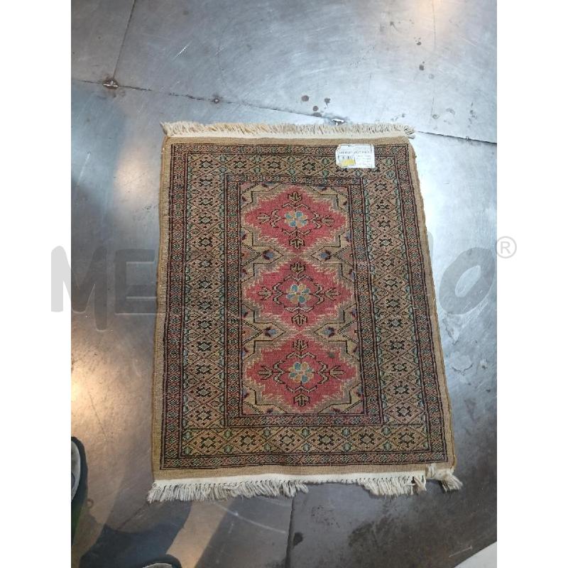 TAPPETO ORIENTALE BUKHARA KASHMIR MISURA 0.95X0.65 | Mercatino dell'Usato Busnago 4