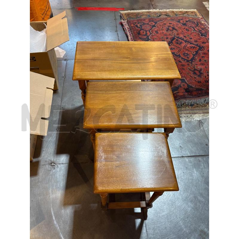 TAVOLINI IN LEGNO TRIO R | Mercatino dell'Usato Busnago 1