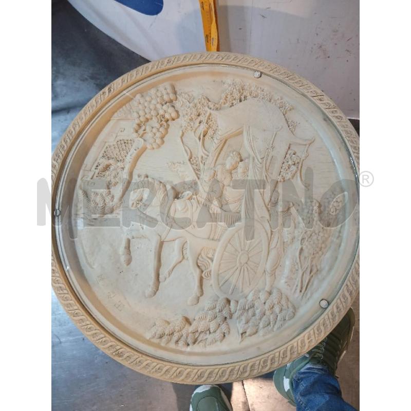 TAVOLINO ASIATICO DRAGO ELEFANTI E CARROZZA | Mercatino dell'Usato Busnago 4