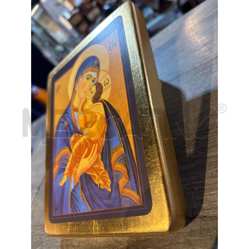 TEGOLA LEGNO DORATA MADONNA DELLA TENEREZZA | Mercatino dell'Usato Busnago 2