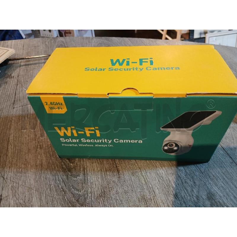 TELECAMERA WI-FI SOLARE 2.4GHZ (NUOVA) | Mercatino dell'Usato Busnago 3