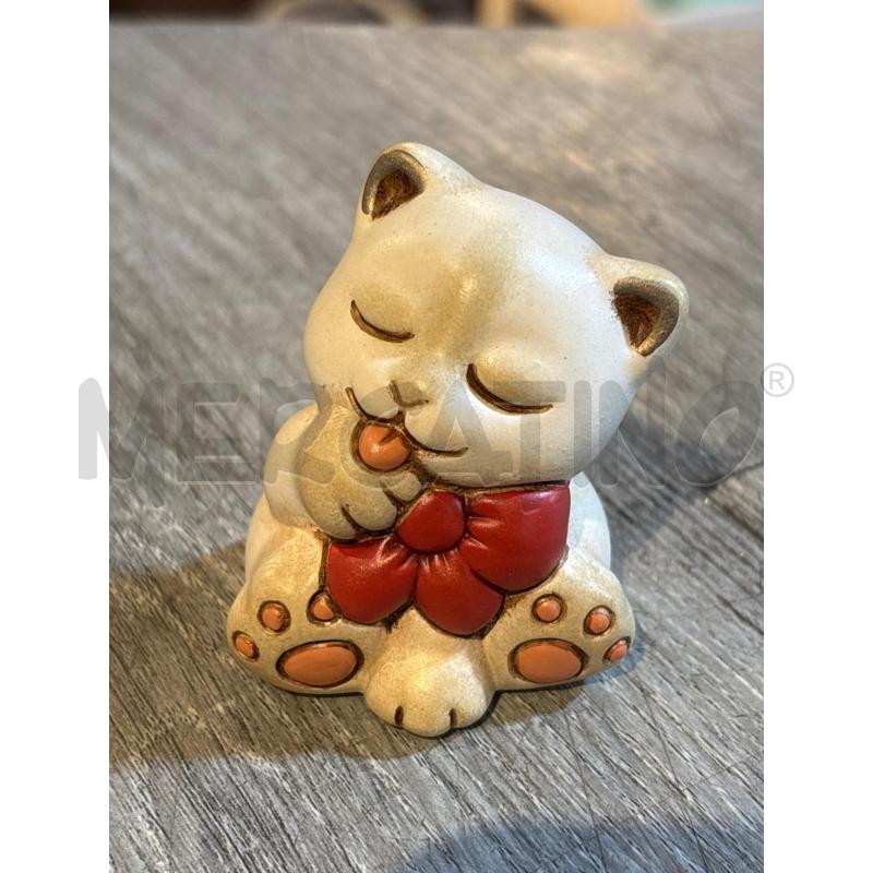 THUN GATTINO CON FIOCCO ROSSO | Mercatino dell'Usato Busnago 1