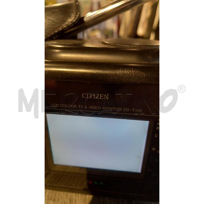 TV CITIZEN LCD MOD MODELLO DD-126 (SI ACCENDE,) MANCA ALIMENTATORE | Mercatino dell'Usato Busnago 4
