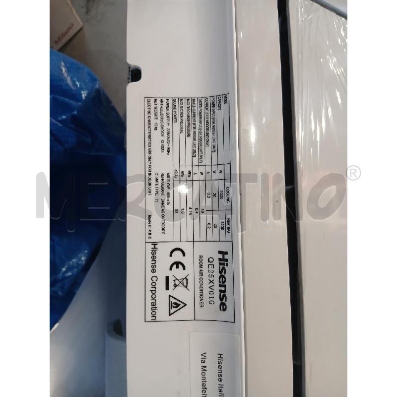 UNITA INTERNA HISENSE MOD QE225XV01G (NUOVO) | Mercatino dell'Usato Busnago 2