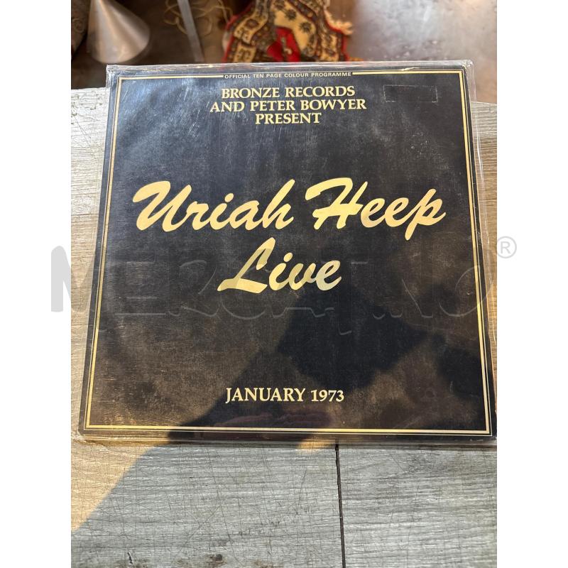 URIAH HEEP LIVE JANUARY 1973 DISCO DOPPIO | Mercatino dell'Usato Busnago 1