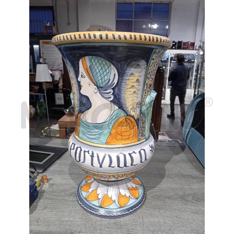 VASO CASTELLI DA FARMACIA ALTEZZA 37 LARGHEZZA24 | Mercatino dell'Usato Busnago 1