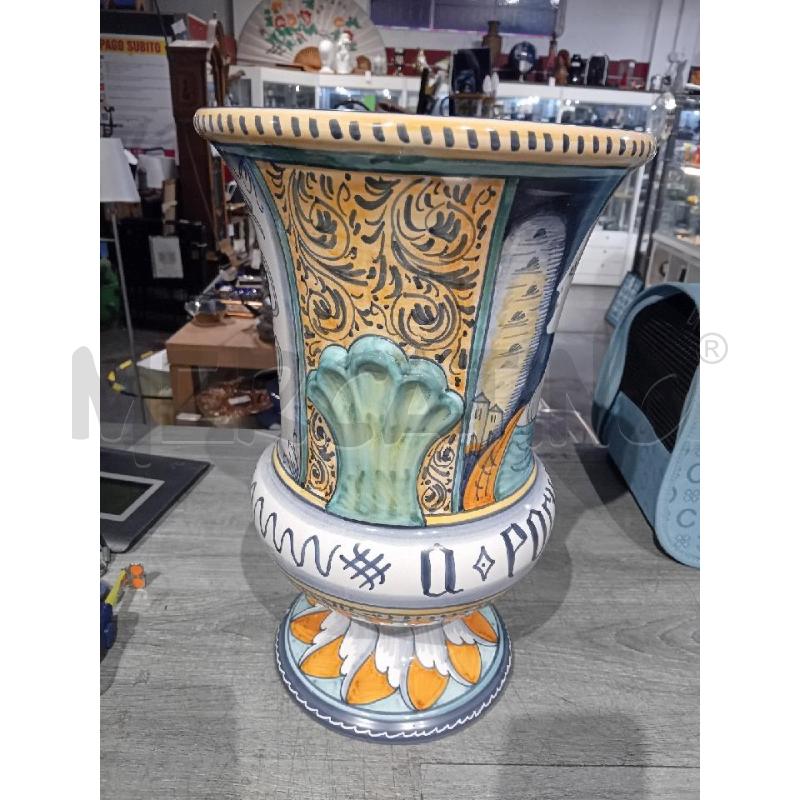 VASO CASTELLI DA FARMACIA ALTEZZA 37 LARGHEZZA24 | Mercatino dell'Usato Busnago 2