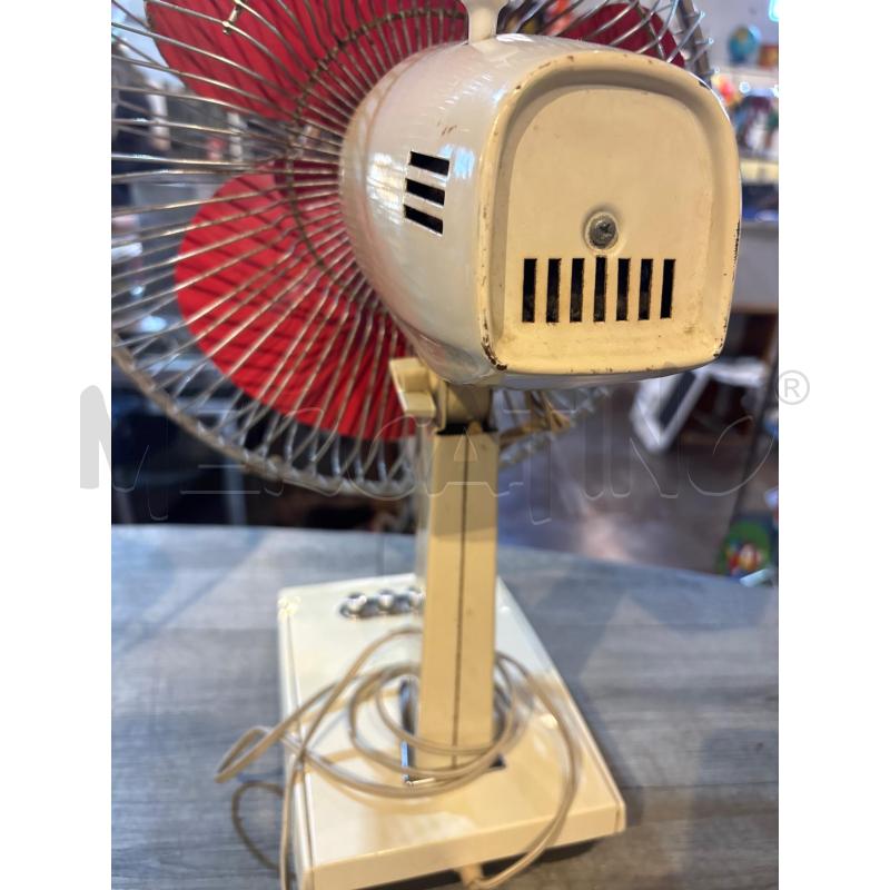 VENTILATORE MITSUBISHI ANNI 70 ROSSO E BIANCO | Mercatino dell'Usato Busnago 4