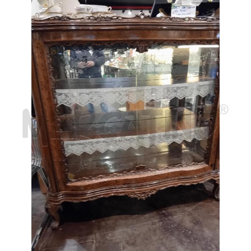 VETRINA STILE CHIPPENDALE LARGHEZZA 140, H 144, P45 | Mercatino dell'Usato Busnago 2