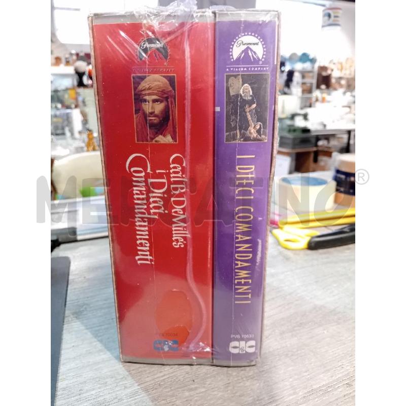 VHS COFANETTO I DIECI COMANDAMENTI EDIZIONE 1023-1956(SIGILLATE) | Mercatino dell'Usato Busnago 3